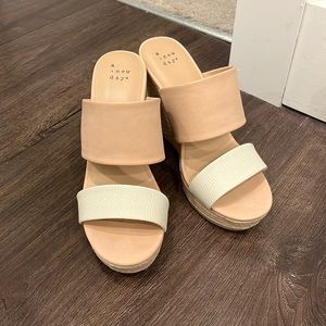 A New Day Wedge, never worn